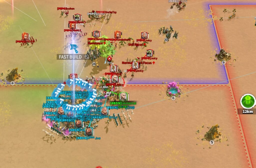 Tower attack Call of Dragons